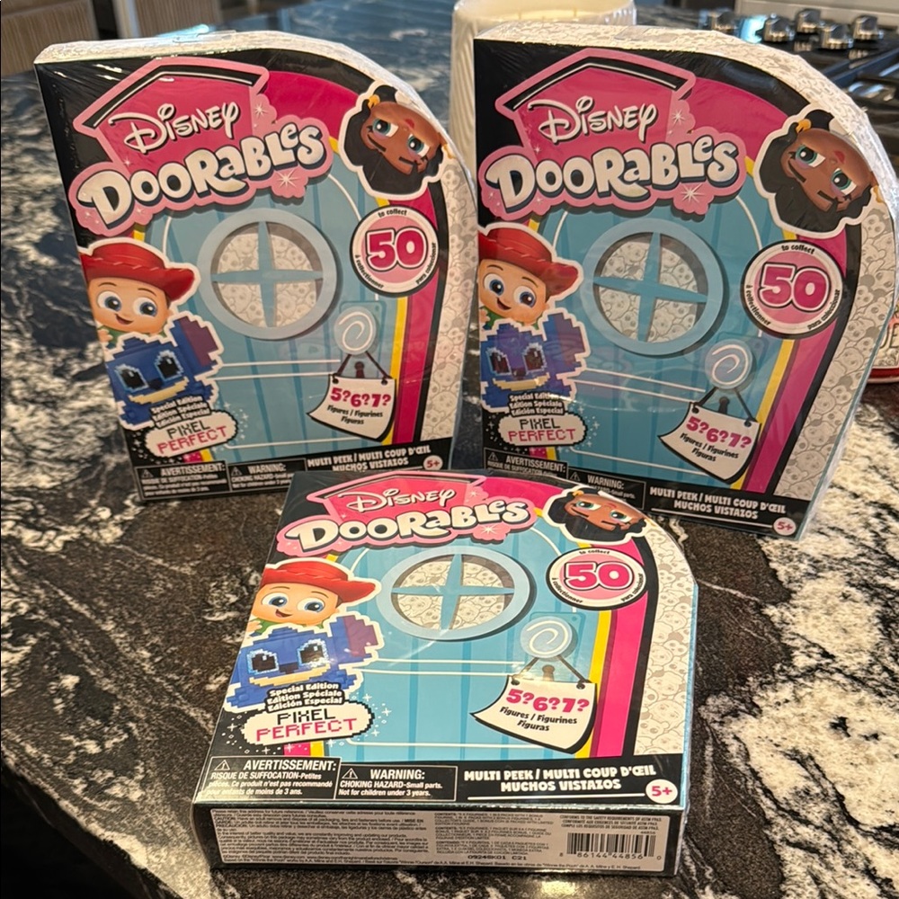Disney Doorables Pixel Perfect 3 pack